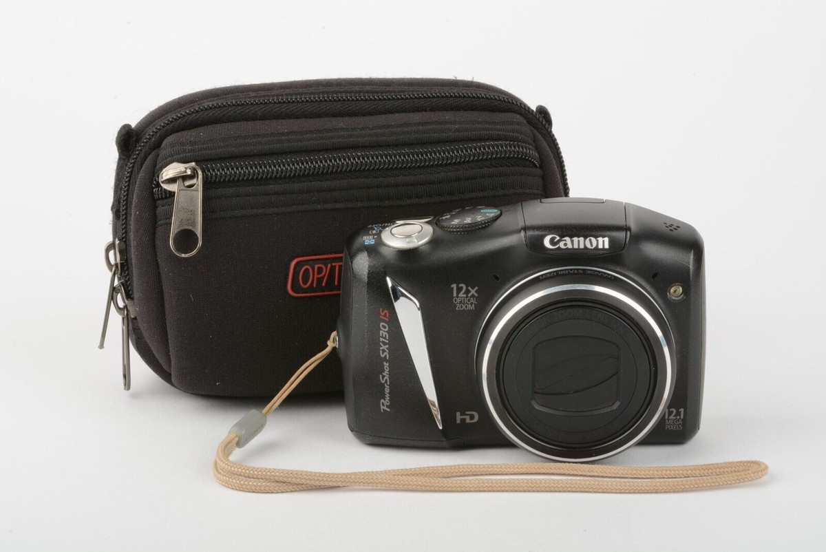 Canon PC1562 Powershot SX130IS 12.1MP Camera, Clean, Tested+