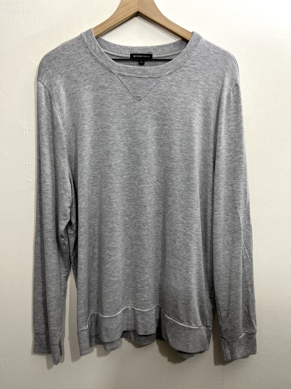 beyond-yoga always beyond pullover crew stretch camping sweatshirt
