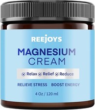 Magnesium Body Butter: Relaxing Cream with Shea Butter, Dead Sea Salt Lotion NEW