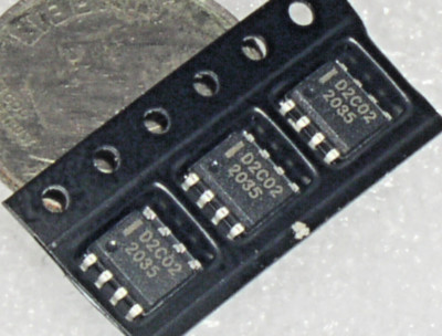 3 NEW N & P MOSFET TMOS COMPLIMENTARY PAIR 20V 3A .09 OHM FET TRANSISTOR SOIC-8