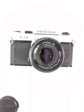 Asahi Pentax K1000 35mm SLR Film Camera w/ 50mm f/2 Lens Film Tested