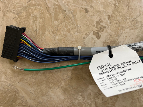 FANUC ROBOTICS WE-6201-201 COMPLETE RDI/RDO BREAKOUT HARNESS CABLE *NEW* - Picture 4 of 4