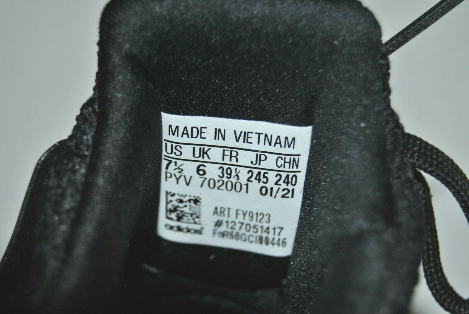 Size 7.5 - adidas UltraBoost 4.0 DNA Black White 2021 for sale online | eBay