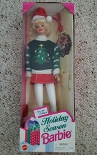 HOLIDAY SEASON BARBIE Special Edition 1996 NEW NRFB Christmas Ugly Sweater 15581