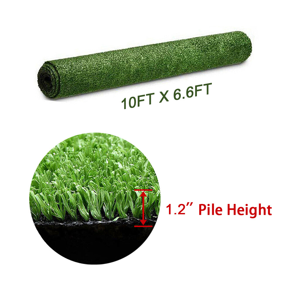 Green Artificial Fake Synthetic Grass Rug Garden Landscape Lawn Carpet
