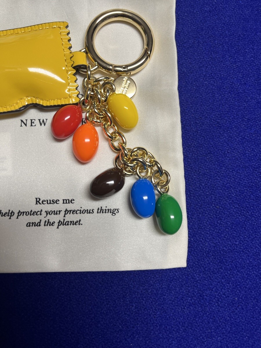 Kate Spade M&M Limited Edition 3D Packet Keychain Bag Charm