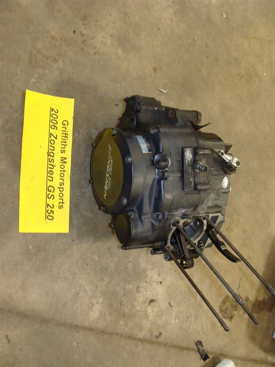 2006 Zongshen zs gs 250 sport bike BOTTOM END ENGINE 2006 Zongshen zs gs 250 sport bike BOTTOM END ENGINE