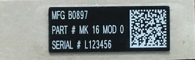 FNH SCAR 17/16 Custom UID Tag