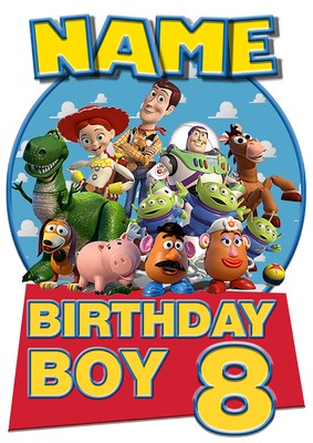 Toy Story Cumpleaños Personalizado 