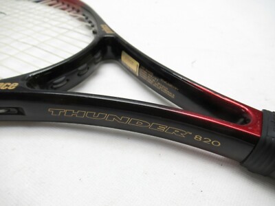 Raquette De Tennis Prince Thunder 820 - Corps Long, 107 Carrés, Graphite - Adulte