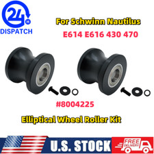 8004225 For Schwinn Nautilus E616 E614 430 470 Elliptical Wheel Roller Kit 2SETS