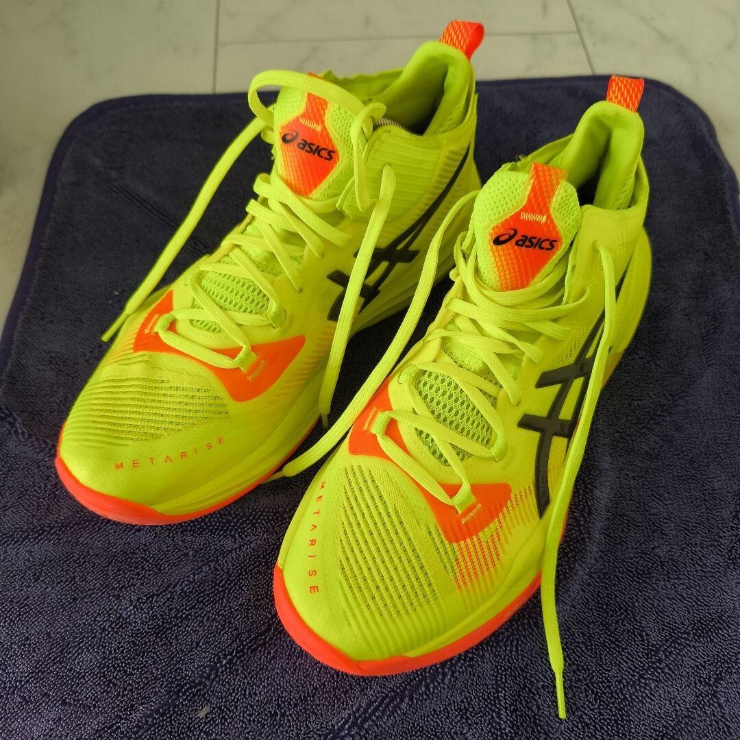 ASICS METARISE PARIS 1051A078 750 Safety Yellow Black ASICS METARISE PARIS 1051A078 750 Safety Yellow Black
