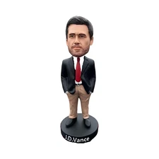 J.D Vance Bobblehead MAGA Republican Collectible Vice President Patriotic Figure