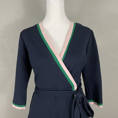Eliza J Womens Faux Wrap Dress Size 2 Navy Blue Stretchy Knit 3/4 Sleeve Belted | eBay Eliza J Womens Faux Wrap Dress Size 2 Navy Blue Stretchy Knit 3/4 Sleeve Belted | eBay
