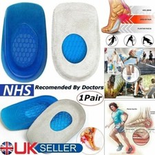 Orthotic Insoles for Arch Support Plantar Fasciitis Flat Feet Back & Heel Pain,