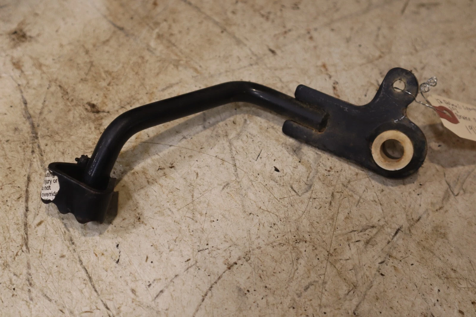 PEDAL, BRAKE, BLACK