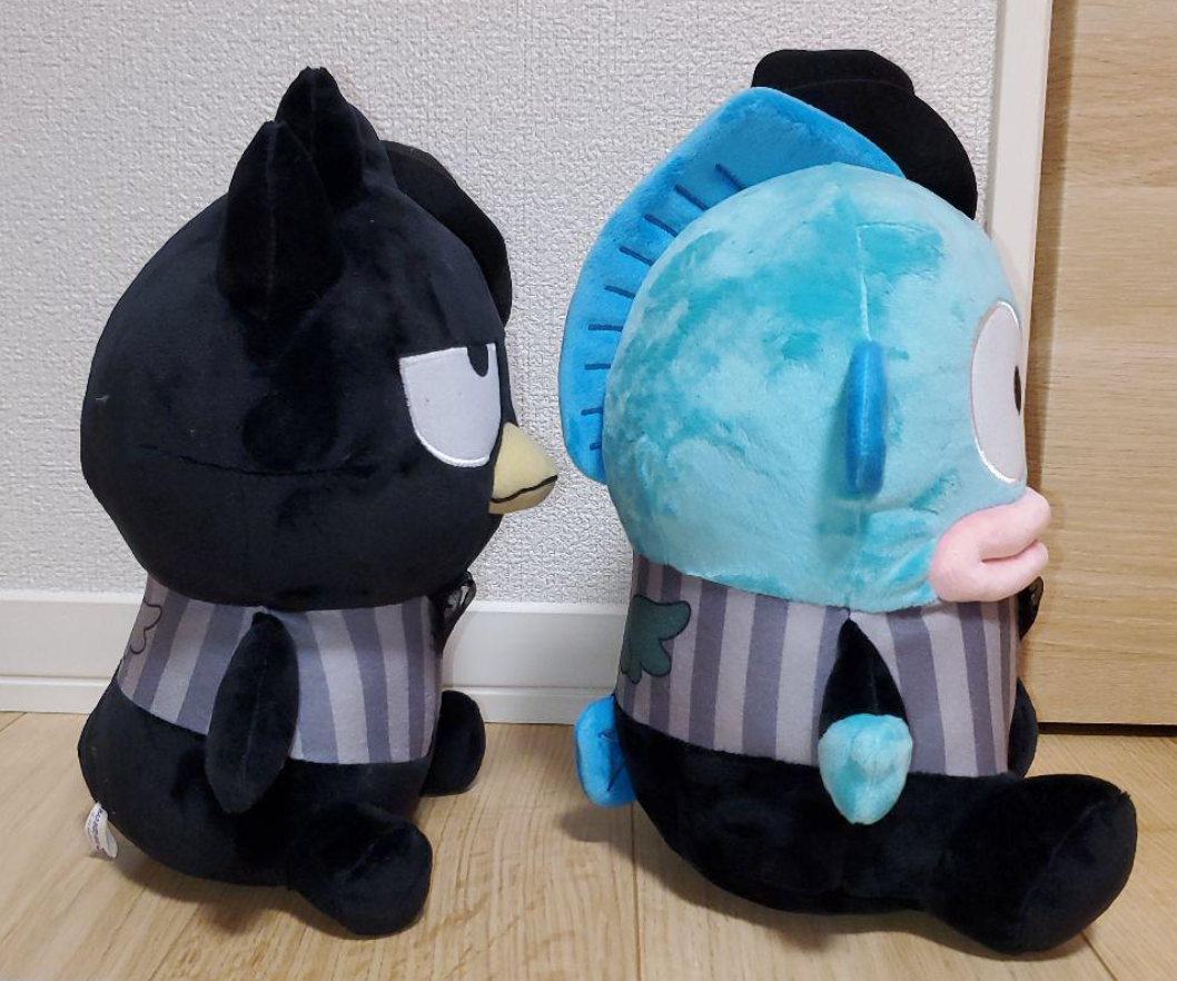 ano×Bad badtz-maru POP-UP SHOP限定ぬいぐるみ ano Bad Badtz-Maru コラボぬいぐるみ - メルカリ