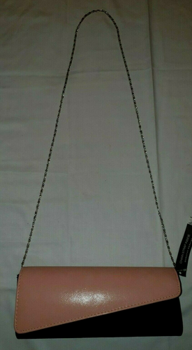 Dorothy Perkins faux leather suede clutch/envelope shoulder bag (BNWT) - Picture 6 of 9