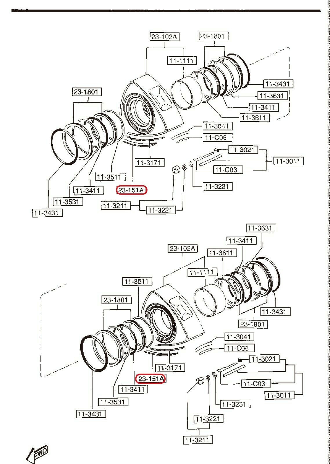 Mazda Genuine Rx7 Rx7 New Engine Rotor Side Seal (Set of 12) N3Y111