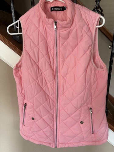 Sally Pink Quilted Vest