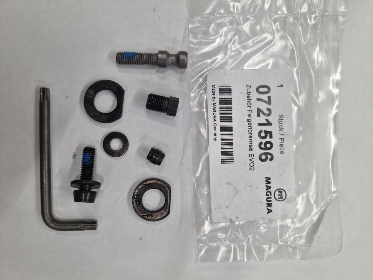 Set Sgancio Rapido Anteriore Posteriore Kit Sgancio Rapido MAGURA Per Freni A Disco Idraulici - Numero Parte 0721596, 100 Pezzi Manubrio Zip Sp - Foto 10