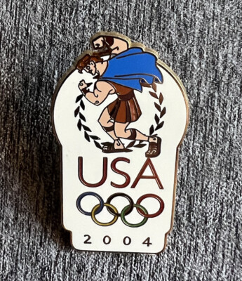 DISNEY USA OLYMPIC LOGO HERCULES HTF PIN FREE SHIPPING! | eBay