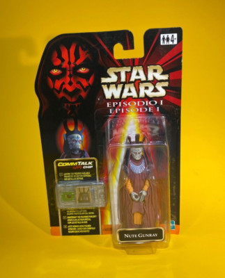 FRANZÖSISCHSPRACHIGER CommTech Chip *** Star Wars Episode 1 Nute Gunray 1999 GB01