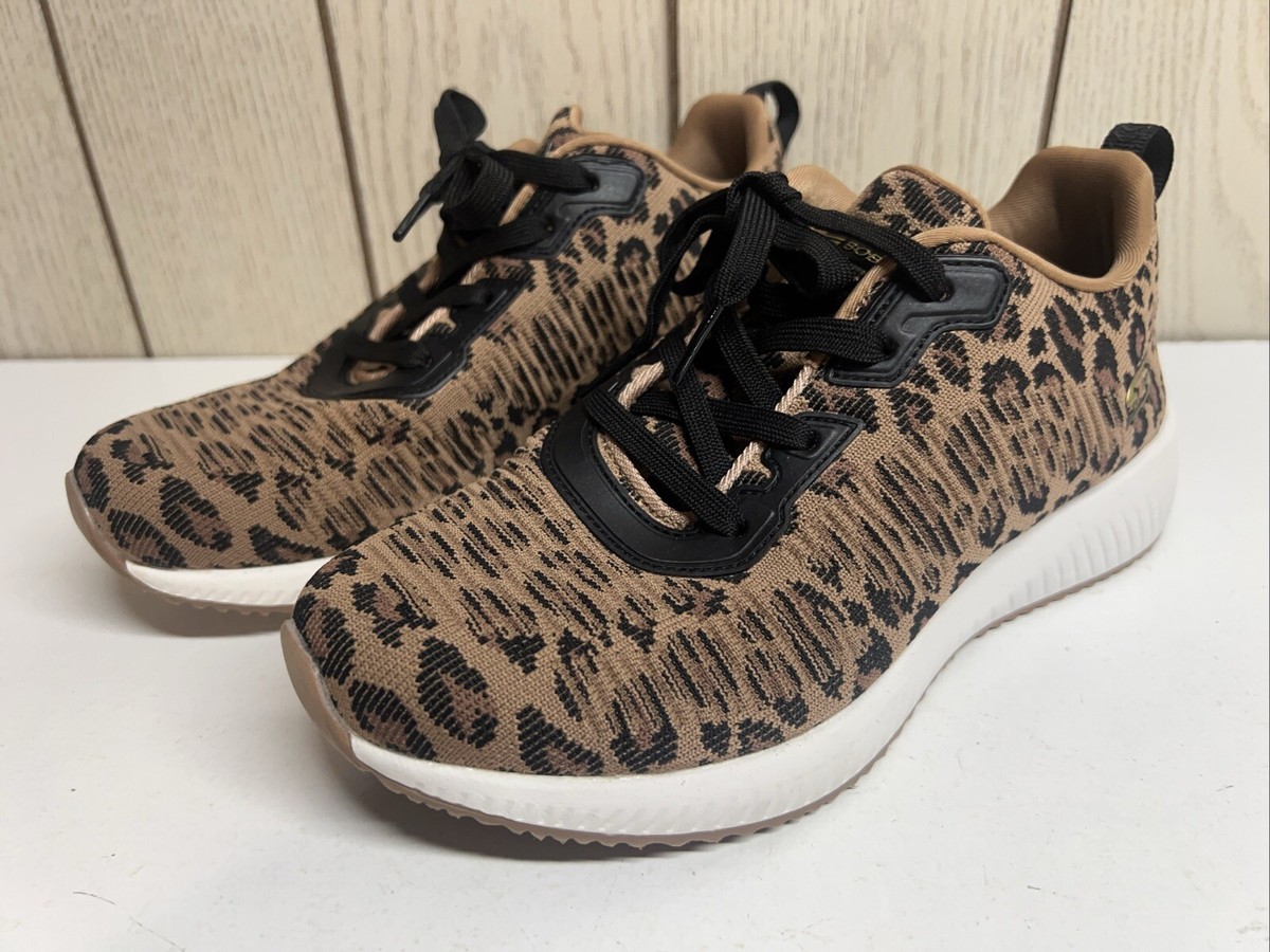 ミッチー Skechers BOBS Squad Washable Knit Lace-Up Sneaker - Mighty