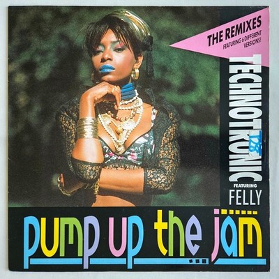 HOUSE - TECHNOTRONIC - PUMP UP THE JAM - BCM RECORDS ORIGINAL GERMAN IMPORT