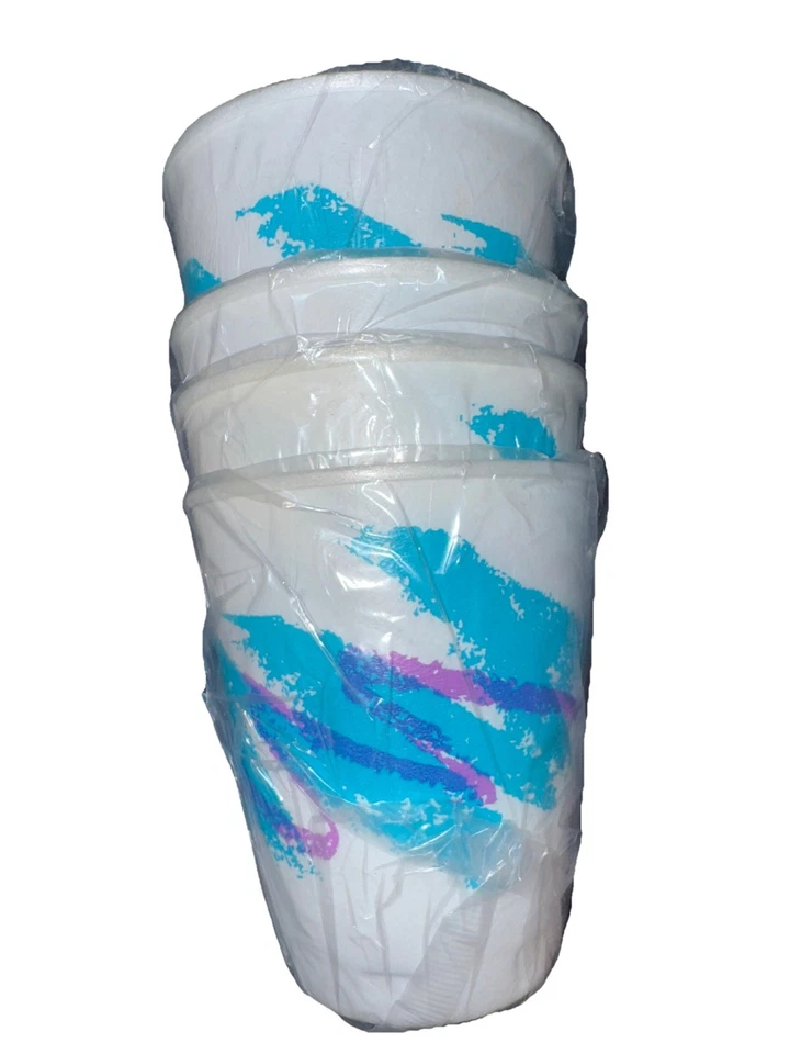1990s Sealed Solo Jazz Cups Vintage Pop Culture Party Prop Trending (Qty 4) New - Image 3 of 4
