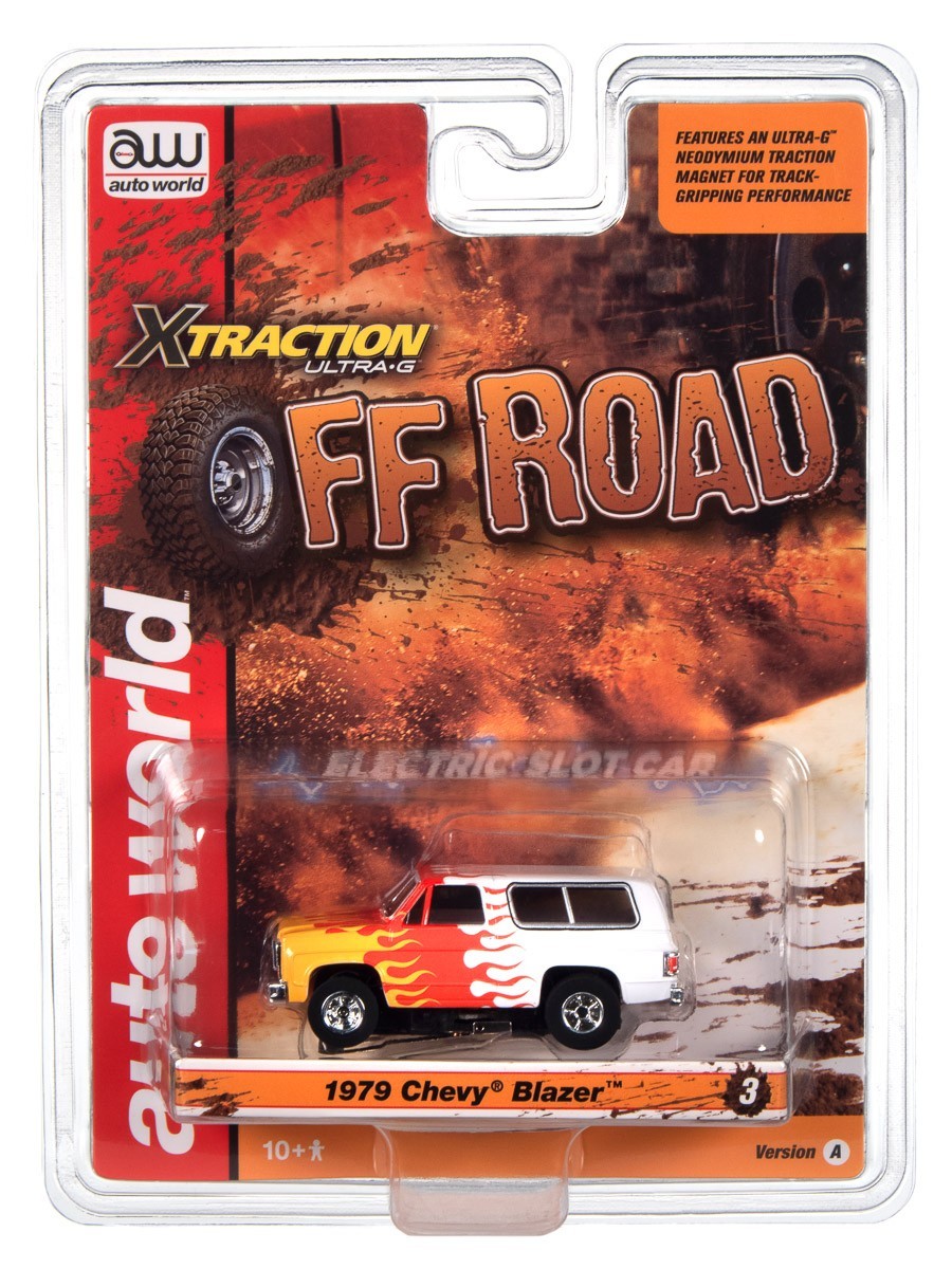 Auto World '72 Ford Baja Bronco Xtraction - Gold w/ Orange