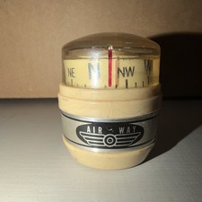 Vintage Air Way Dashboard Compass Car Boat Aircraft Navigation Auto