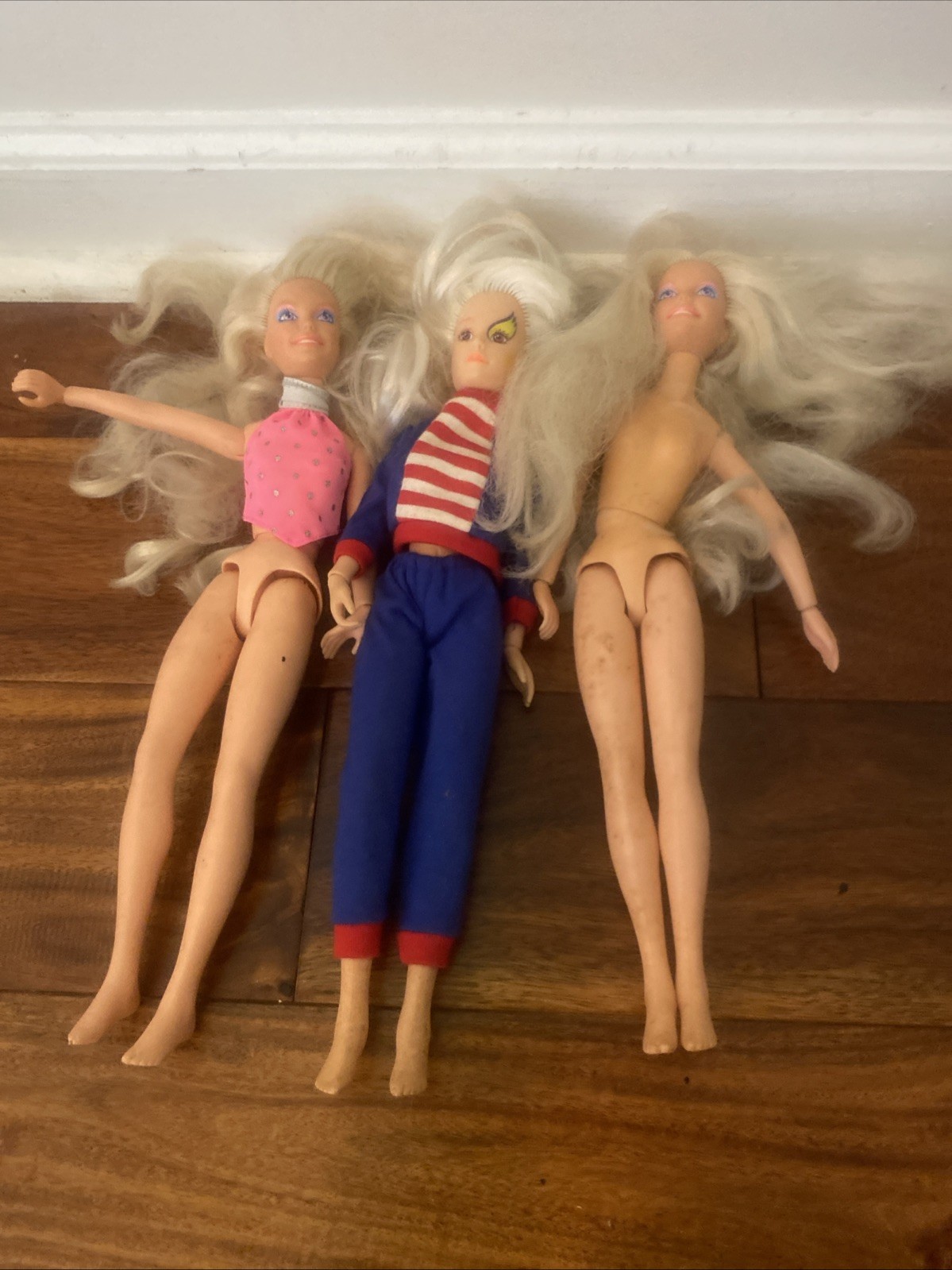 Jen And The Holograms Set Of 3 Vintage Dolls