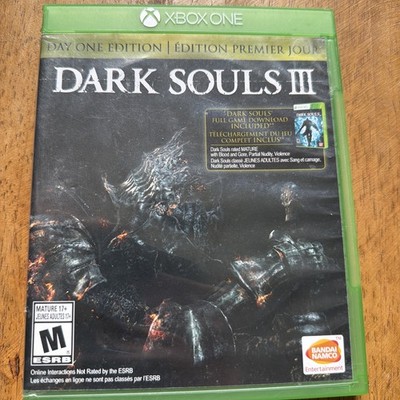 Dark Souls III: Day One Edition (Microsoft Xbox One, 2016)
