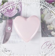 Pink Heart-Shaped Folding Brush with Mirror  ...