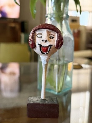 Cool Alabama Football Carved Golf Ball Head On A Tee