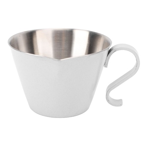 HG Stainless Steel Coffee Measuring Cup Double Scale V Shaped Spout 100ML Milk - Picture 16 of 24