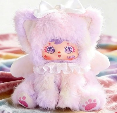 Samuel Velvet Rainbow Meow Hidden Angel Plush Cat Secret Chase Sealed Bag Card