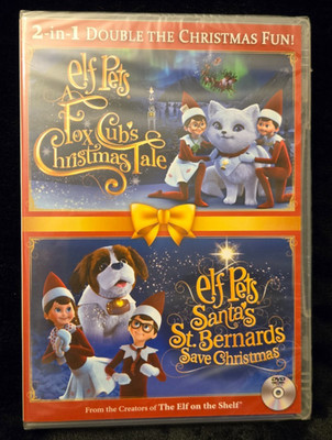 Elf Pets  Fox Cub and St. Bernard Animated Specials Dual DVD -  New