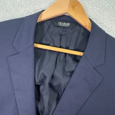 NWOT Jos. A. Bank Traveler Blazer Jacket Mens 48R Navy Wool Tailored Fit Preppy