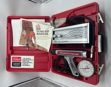 Vintage Sun Tune Up Testing Equipment Dwell Tachometer Timing Light Box Extras