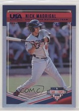 2018 USA Baseball Stars & Stripes Longevity Sapphire 20/49 Nick Madrigal #15 0c6