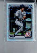 2020 Bowman Draft #BD-113 Trevor Hauver Chrome Refractor