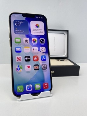 Apple iPhone 13 Pro Max A2484 256GB Gold Clean ESN Unlocked 99% battery health