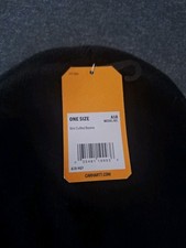 Image of Carhartt Unisex Black Knit Cuffed Beanie Authentic A18