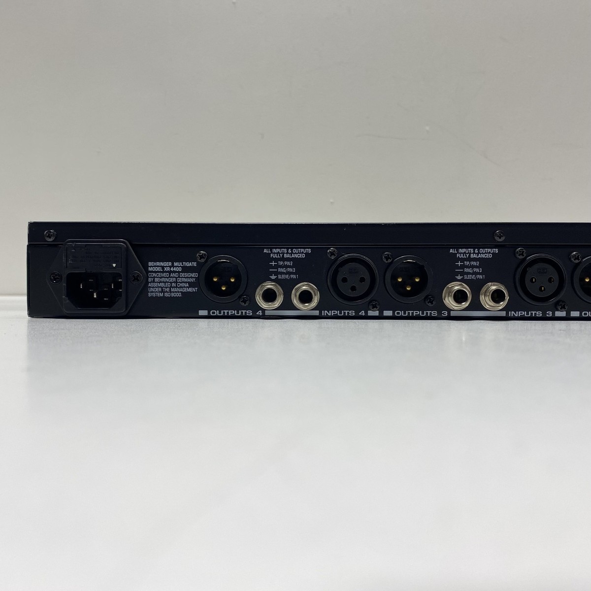 Behringer XR4400 Multigate Pro 4 Channel Expander Gate for