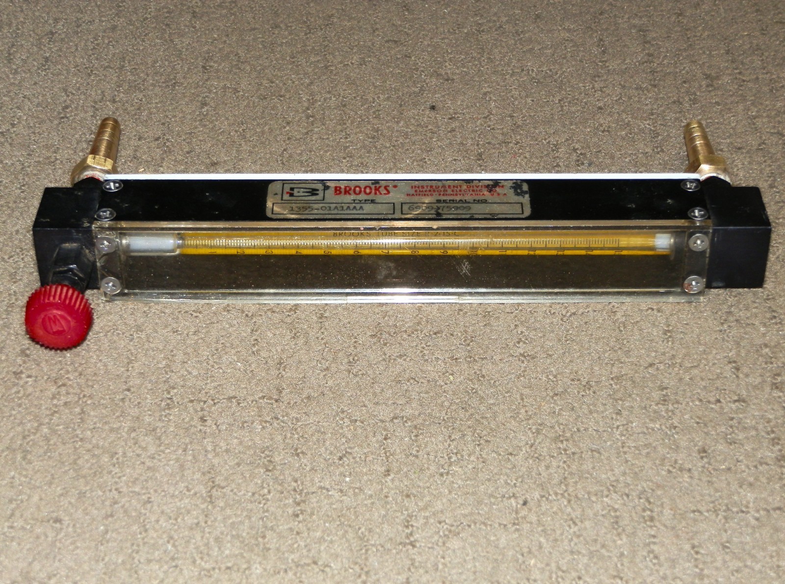 BROOKS 1355-01C1AAA FLOW METER