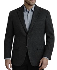 Neiman Marcus Dark Gray Men’s 100% Cashmere 2 Button Blazer Jacket 38S NWOT