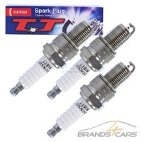 3X Denso ZÜNdkerze Twin Tip FÜR Daihatsu Cuore 4 0.8 95-96 Hijet 1.0 0.8