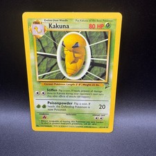 Kakuna 47/130 Uncommon Base Set 2 Pokemon Moderately Played